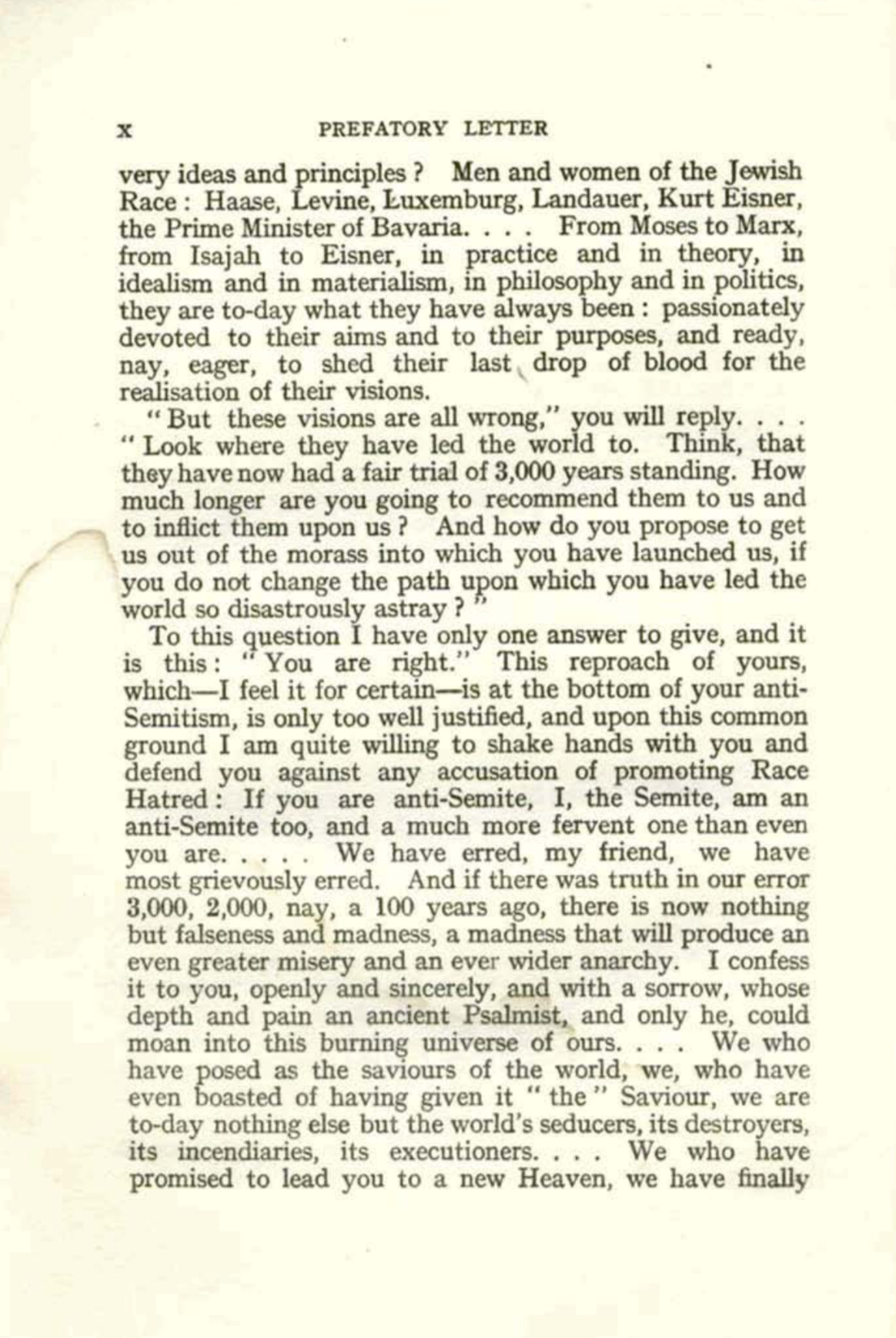 Oscar Levy - Preface to The World Significance of the Russian Revolution - 1920 - 10